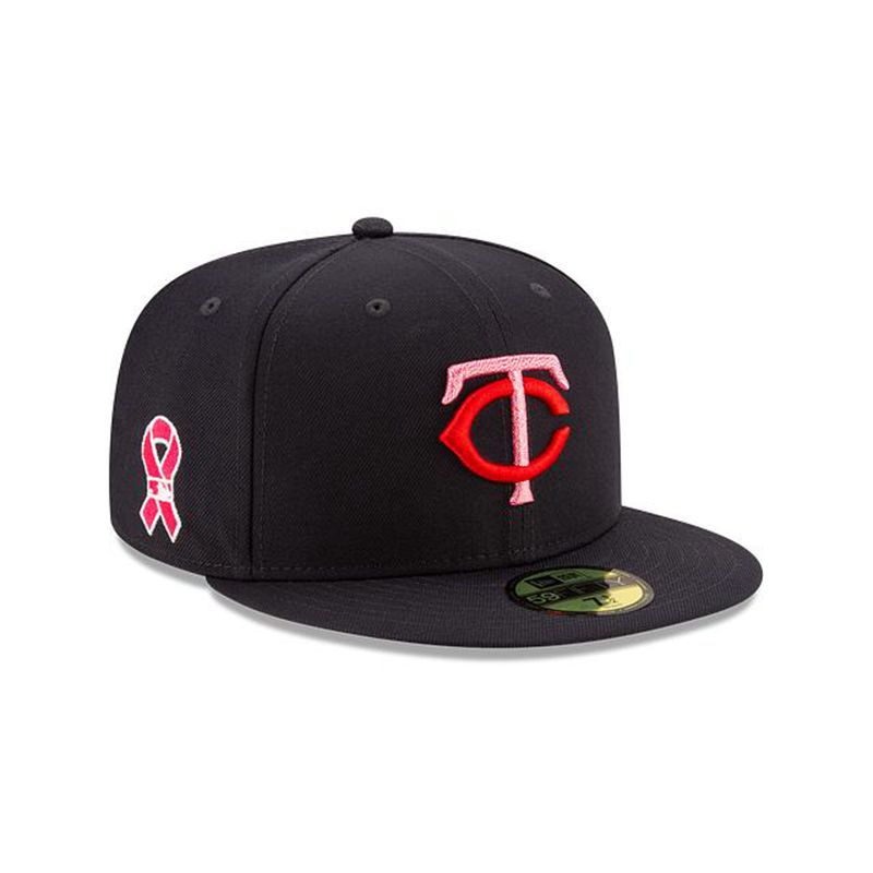 MLB Minnesota Twins Mother's Day 59Fifty Fitted (LUS6592) - Blue New Era Caps